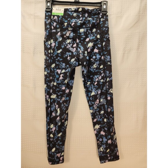 GAIAM Women’s Compression Tie Dye Low Rise Yoga Gym Leggings sz XS - Picture 4 of 9